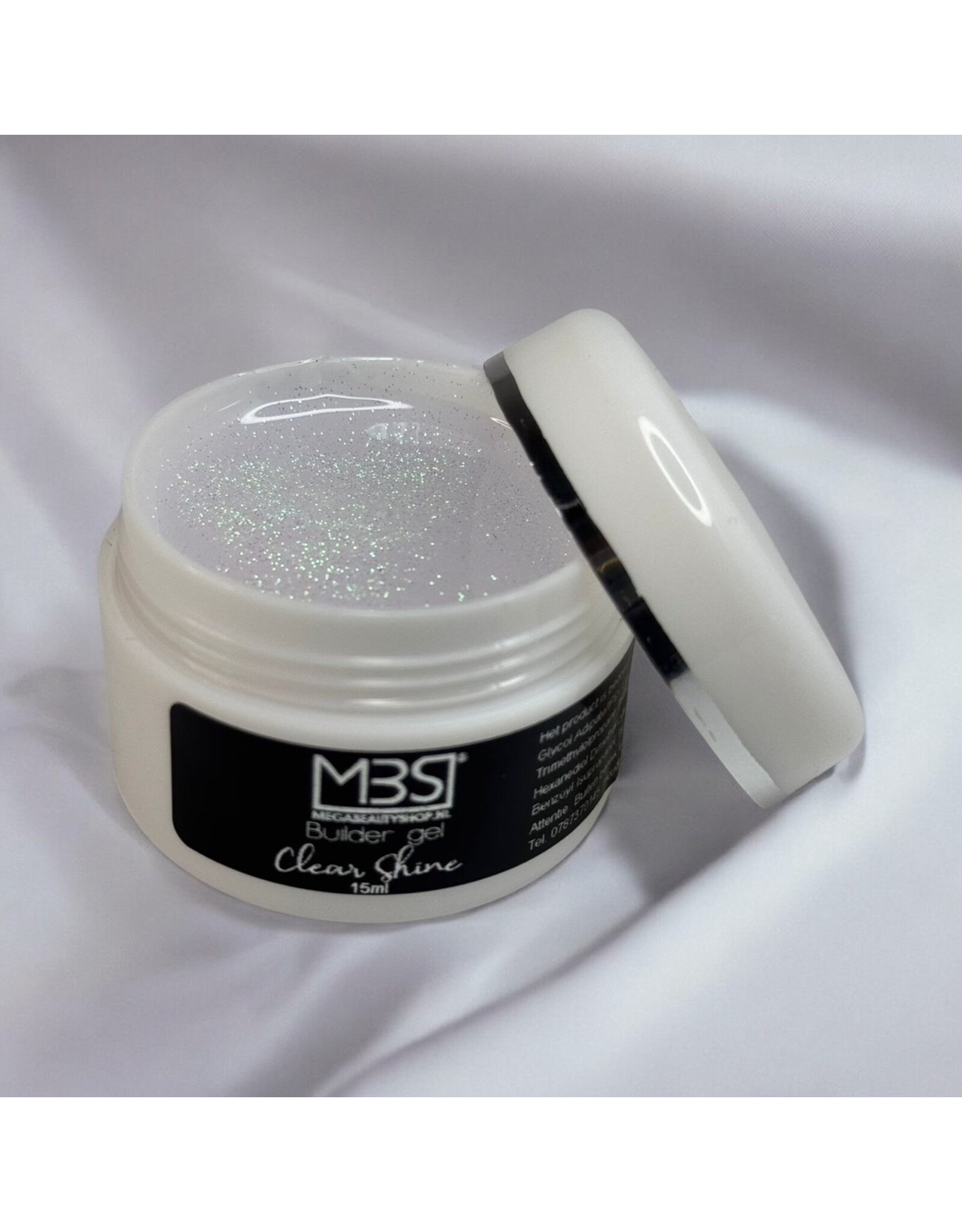 Mega Beauty Shop® Builder gel clear shine 30ml. TPO free