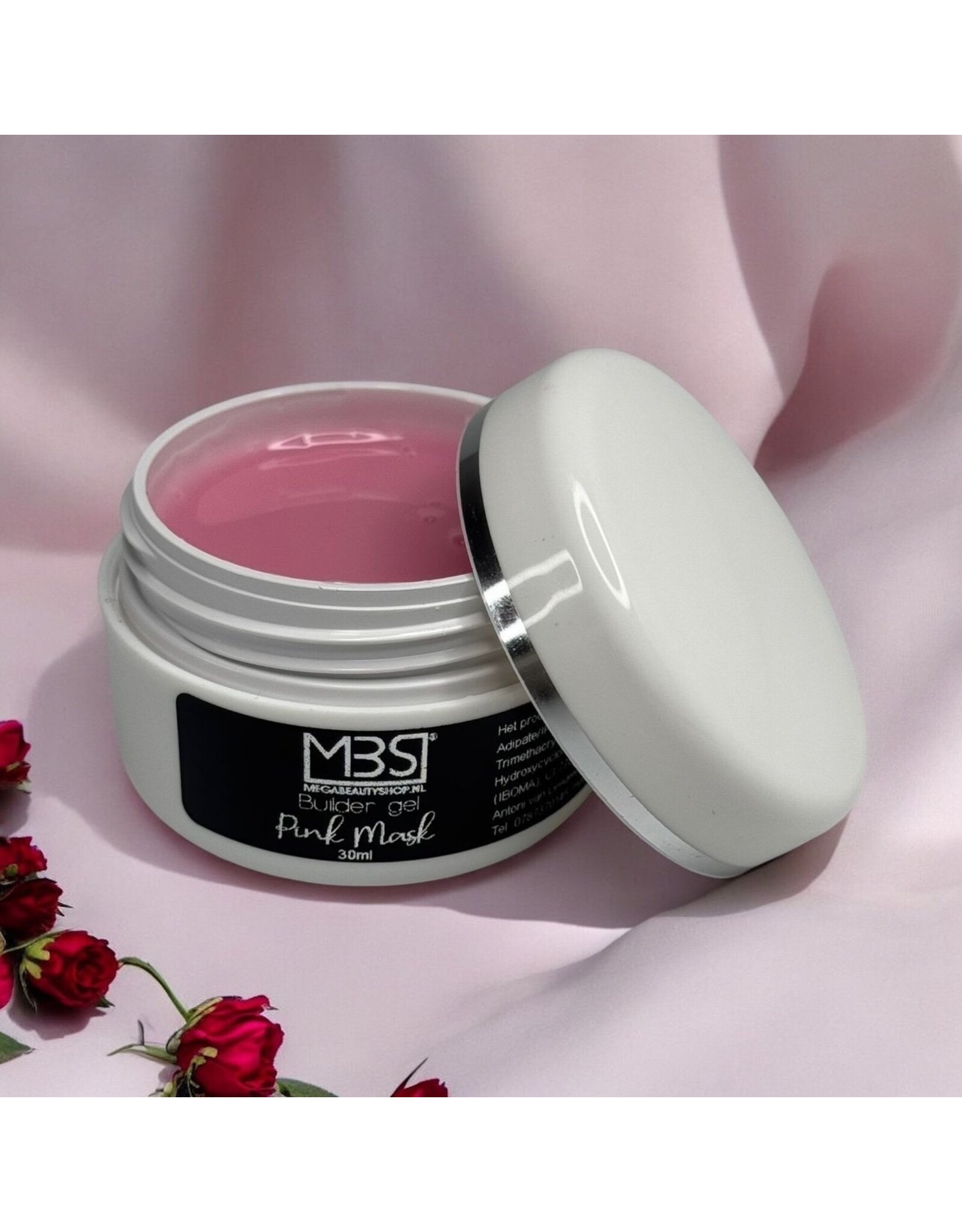 Mega Beauty Shop® Builder gel pink mask 15ml. TPO free