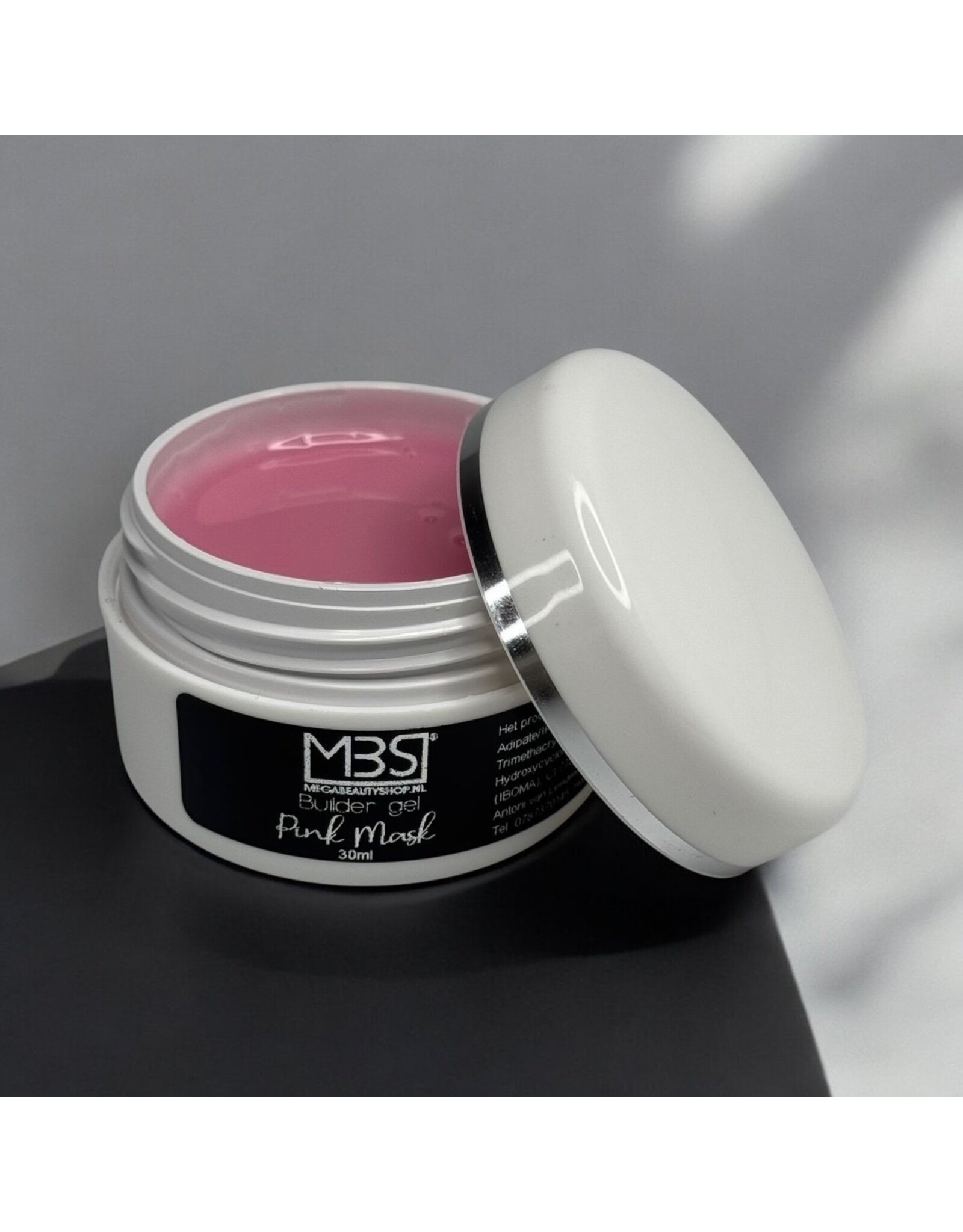 Mega Beauty Shop® Builder gel pink mask 15ml. TPO free