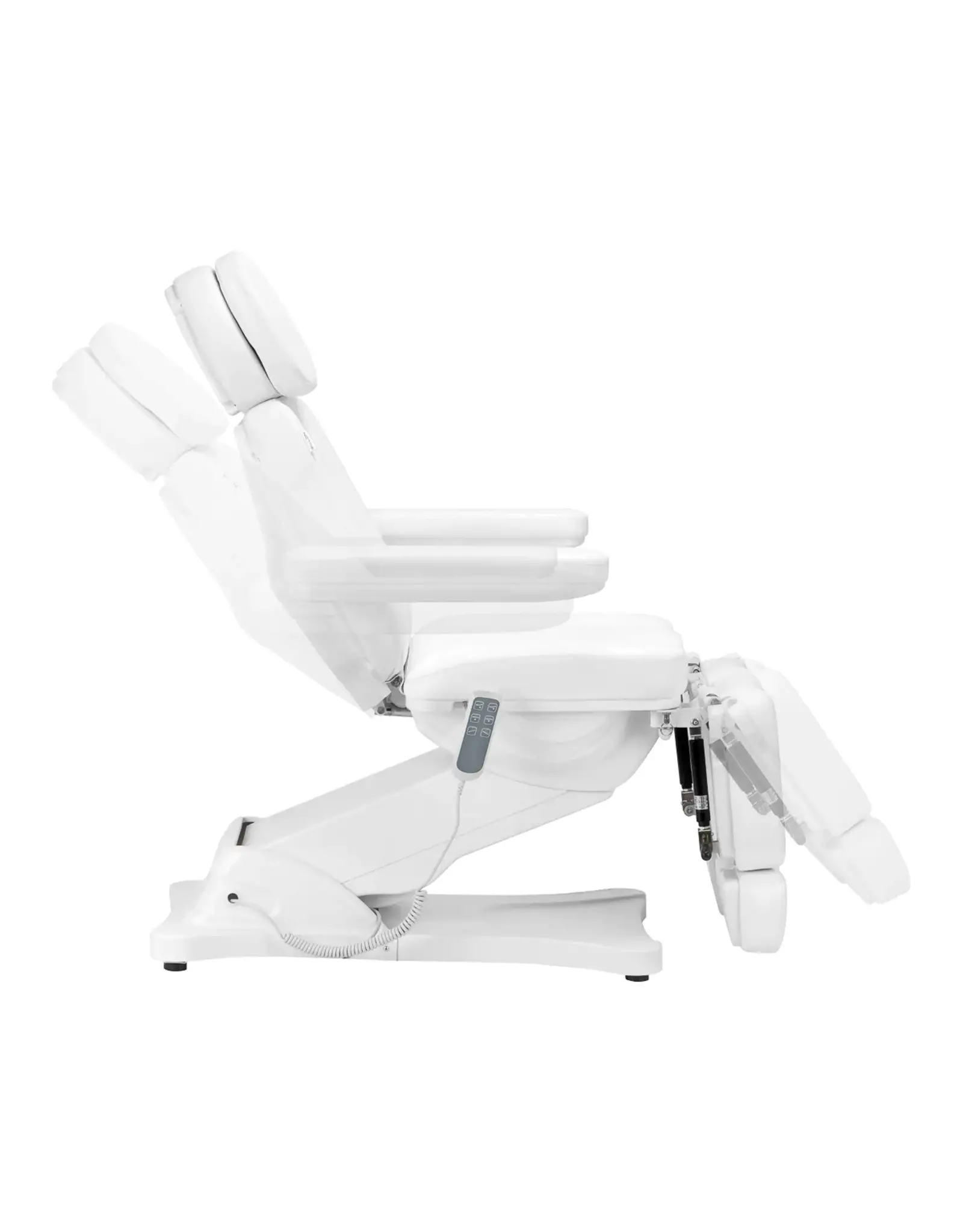 Mega Beauty Shop® Elektrische behandelstoel Wit  (3 motoren)