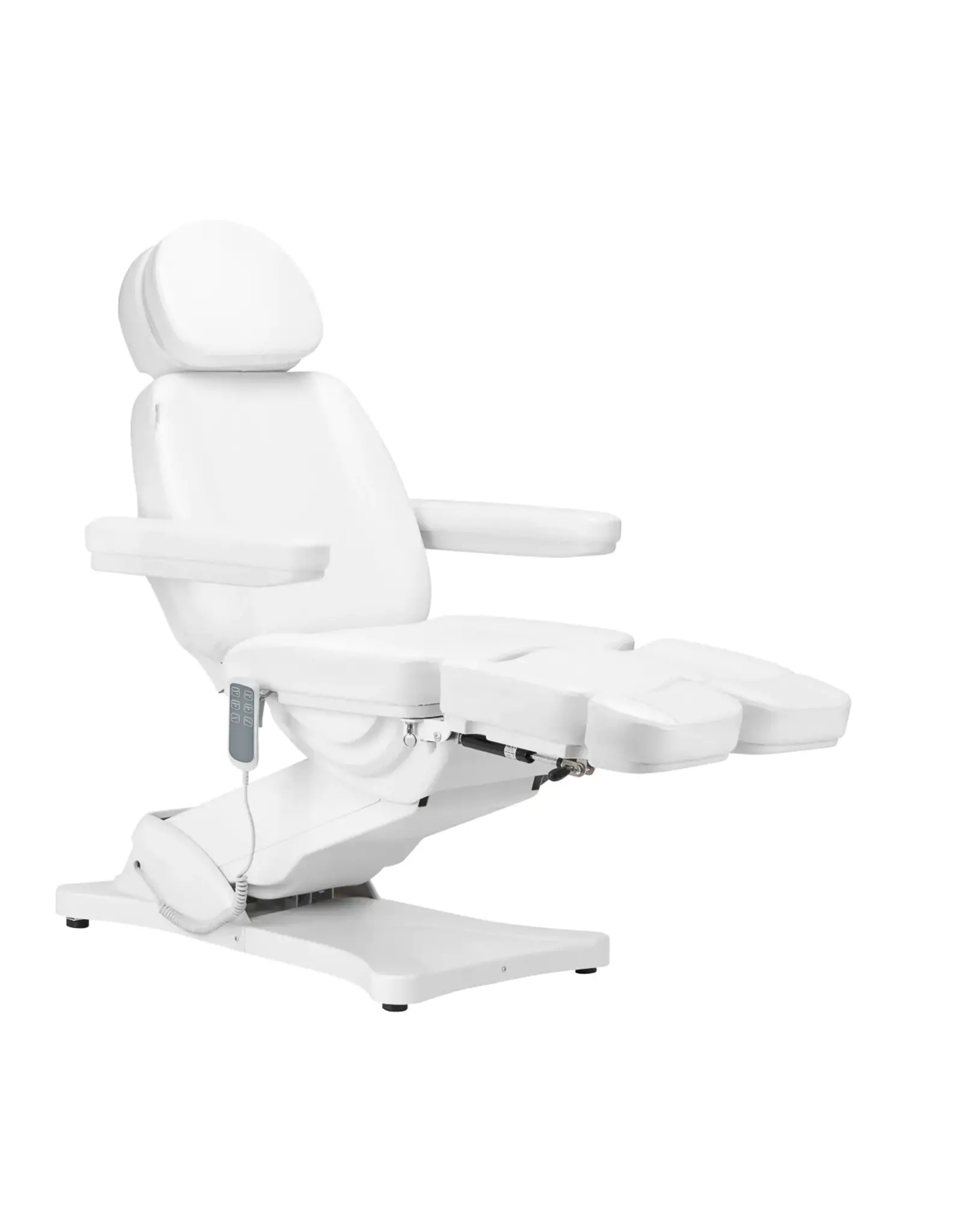 Mega Beauty Shop® Elektrische behandelstoel Wit  (3 motoren)