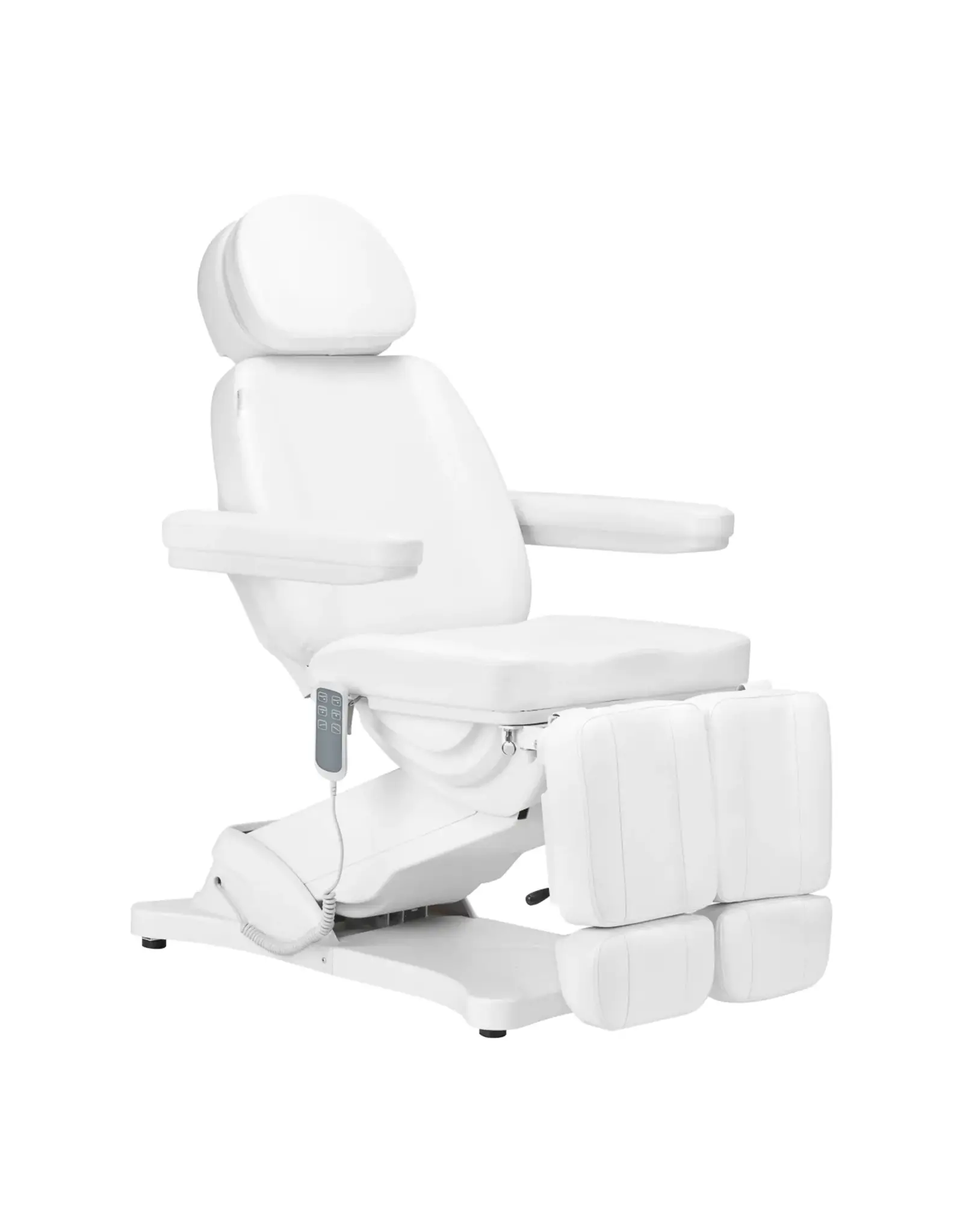 Mega Beauty Shop® Elektrische behandelstoel Wit  (3 motoren)