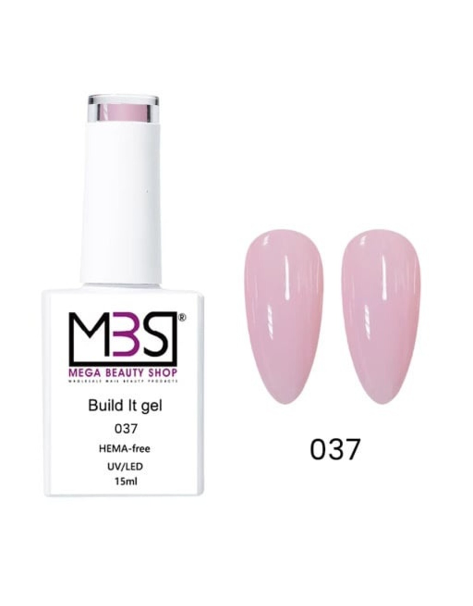 Mega Beauty Shop® Biab gel/Build It gel HEMA & TPO free (037)