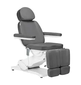 Mega Beauty Shop® Elektrische behandelstoel Grijs  (3 motoren)