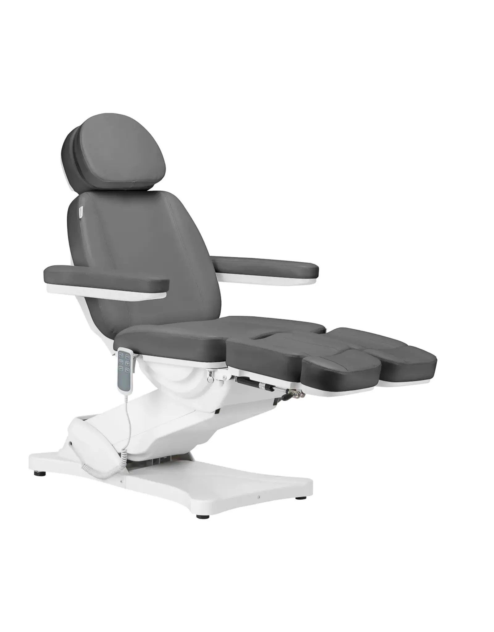 Mega Beauty Shop® Elektrische behandelstoel Grijs  (3 motoren)
