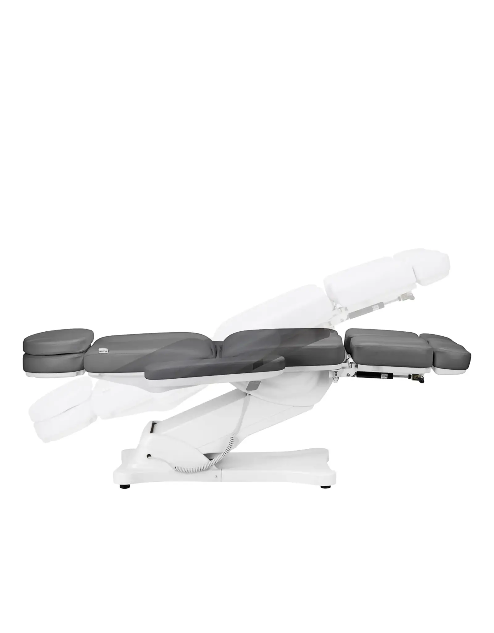 Mega Beauty Shop® Elektrische behandelstoel Grijs  (3 motoren)