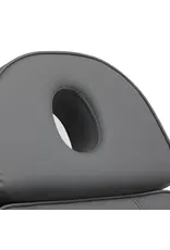 Mega Beauty Shop® Behandelstoel Elektrisch Lux  (3 motoren)  Donker Grijs/Grijs
