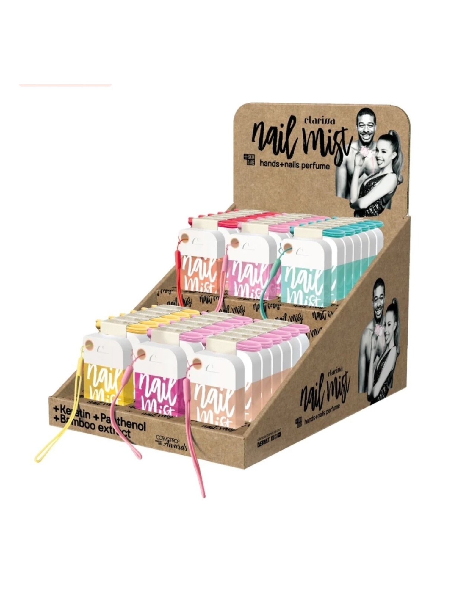 Mega Beauty Shop® Nail Mist - Display 36 stuks INCL.  6 testers