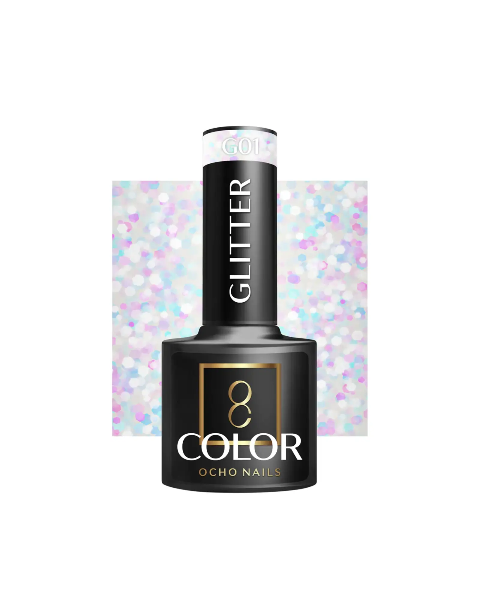 Mega Beauty Shop® Gel polish 5ml.  glitter G01