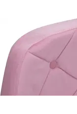 Mega Beauty Shop® Draaistoel LUX roze fluweel