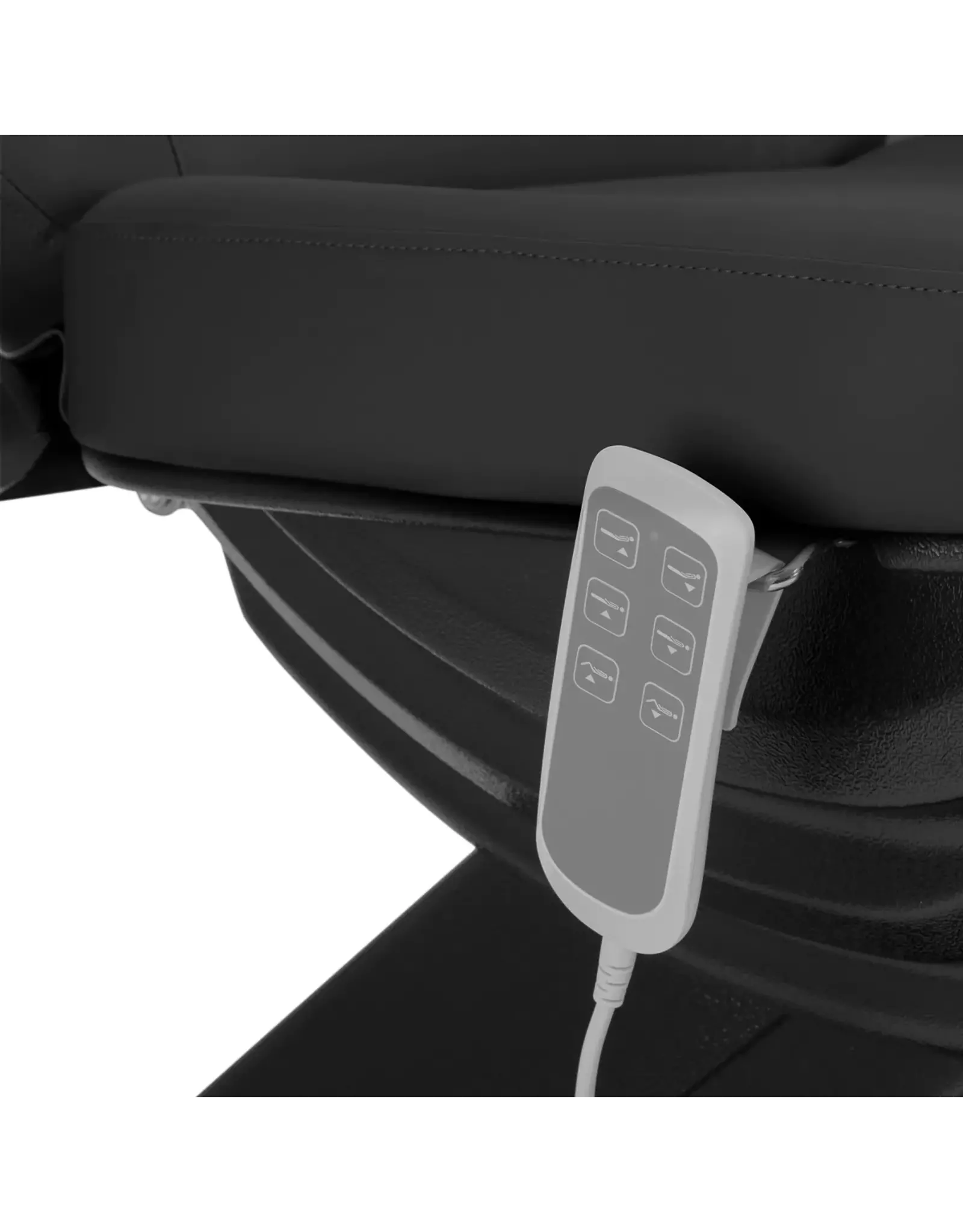 Mega Beauty Shop® Elektrische behandelstoel Zwart  (3 motoren)