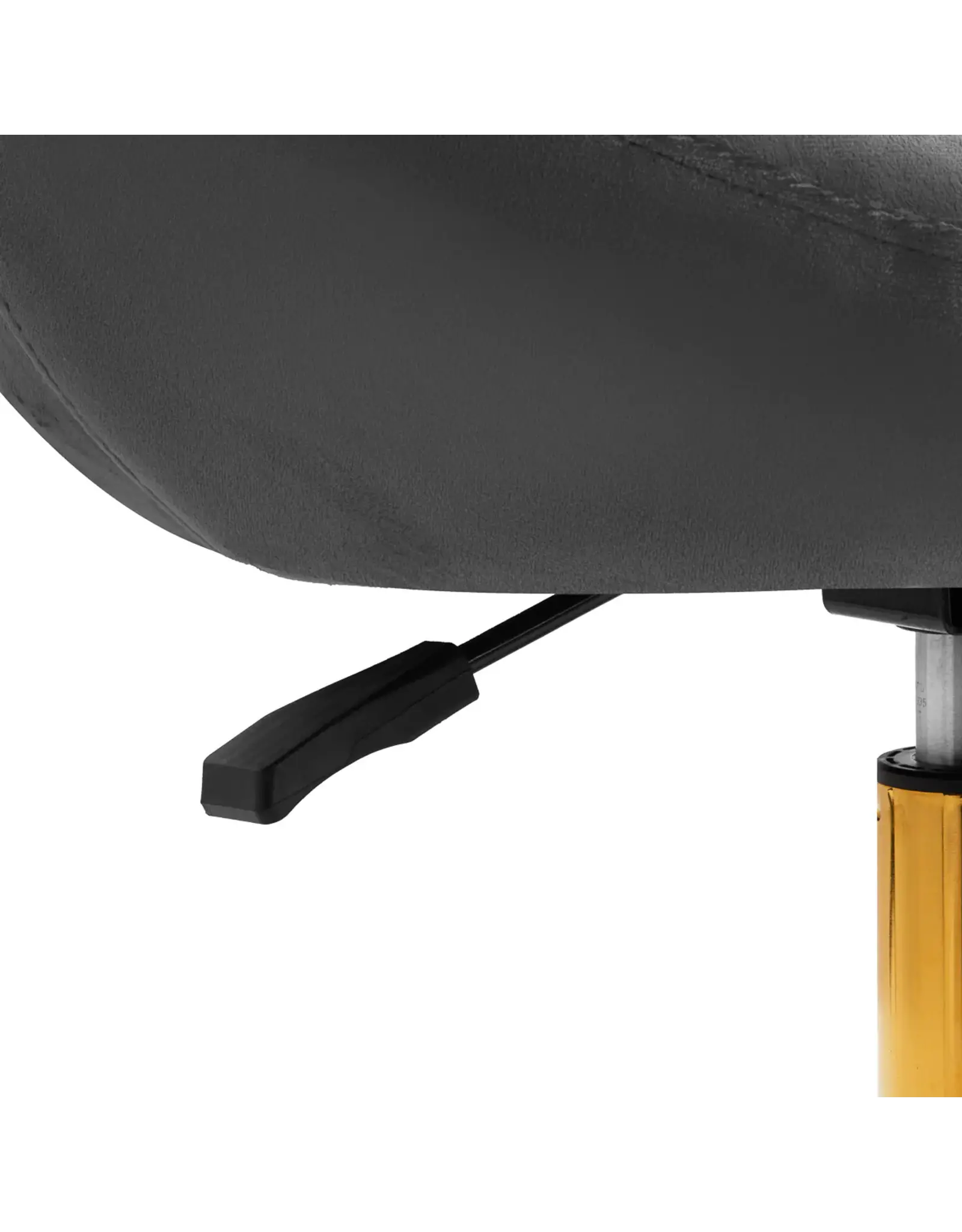 Mega Beauty Shop® Draaistoel LUX grijs fluweel