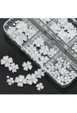 Mega Beauty Shop® Acryl Bloemen 3D wit
