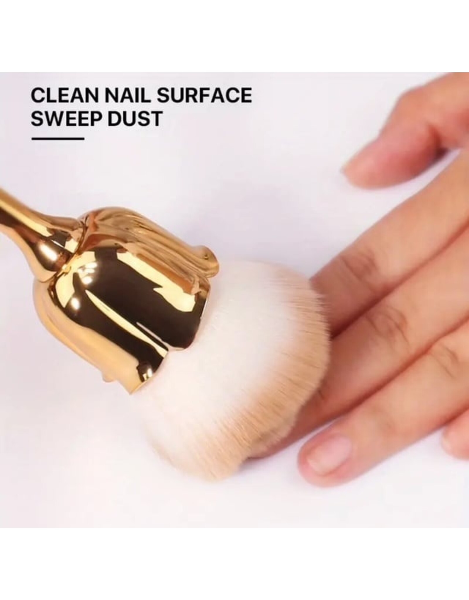 Mega Beauty Shop® Nail Borstel goud