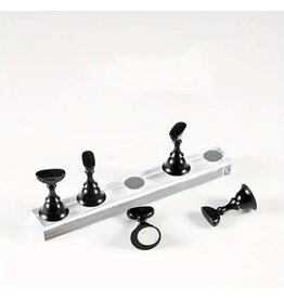 Mega Beauty Shop® Tiphouder/Presentatiehouder zwart