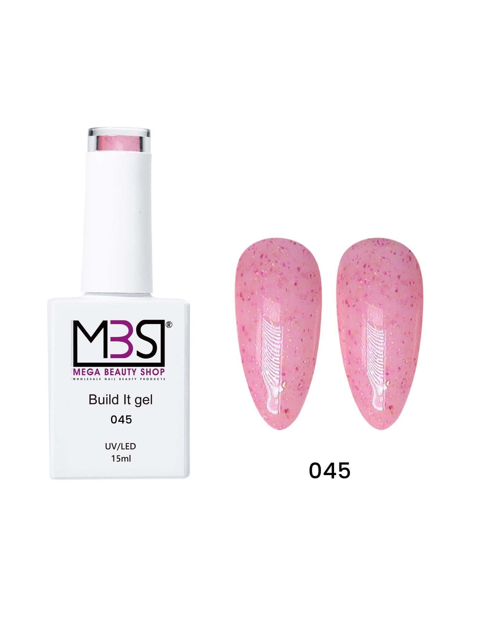 Mega Beauty Shop® Biab gel/Build It gel HEMA & TPO free (045)