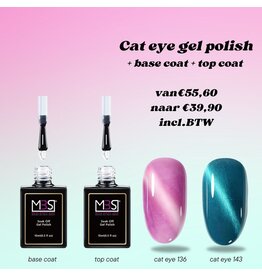 Mega Beauty Shop® Cateye Gel polish set 4- delig
