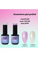 Mega Beauty Shop® Gel polish kameleon 2-delig set TPO free