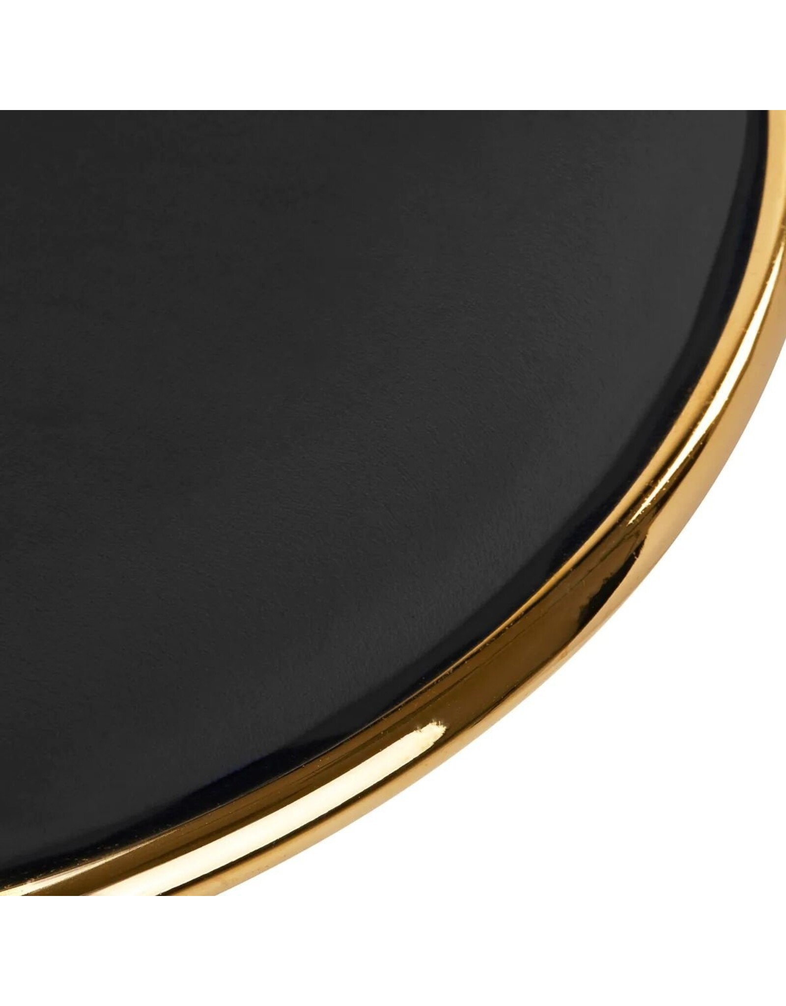 Mega Beauty Shop® Draaistoel LUX zwart fluweel