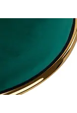 Mega Beauty Shop® Draaistoel LUX Groen fluweel