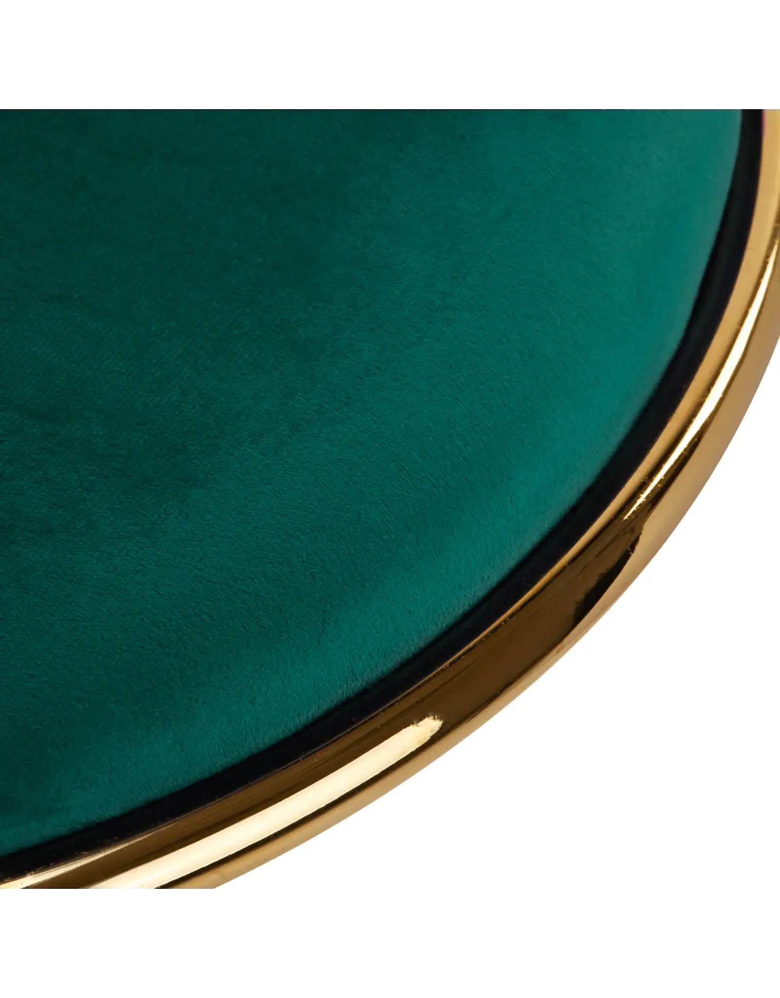 Mega Beauty Shop® Draaistoel LUX Groen fluweel