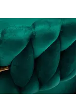 Mega Beauty Shop® Draaistoel LUX Groen fluweel