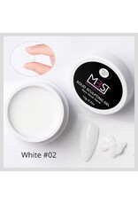 Mega Beauty Shop® Sculpting  3d gel wit/milky 15gram TPO free