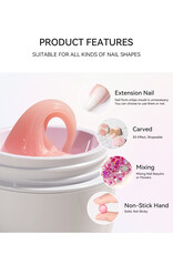 Mega Beauty Shop® Sculpting  3d gel nude 15gram TPO free