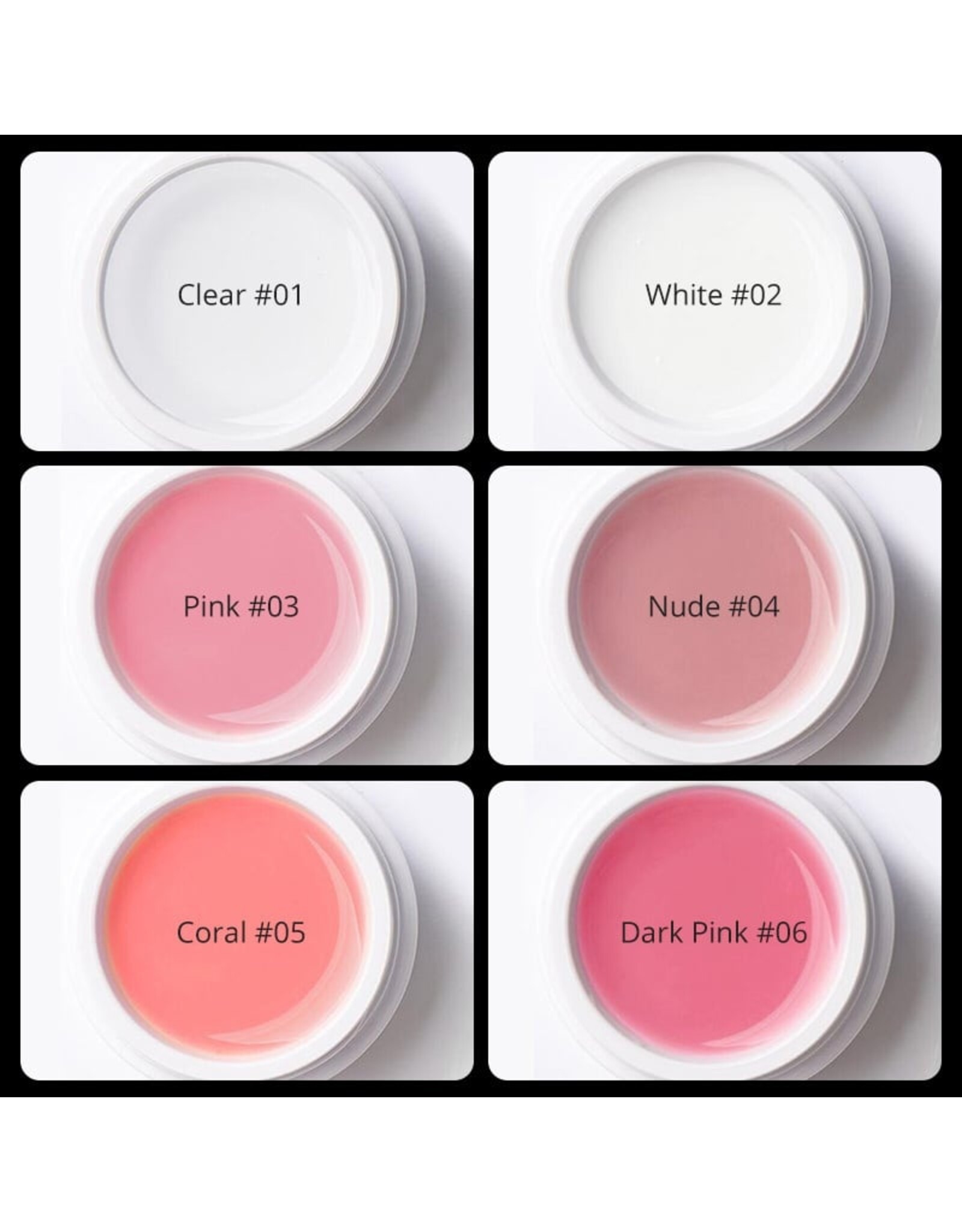 Mega Beauty Shop® Sculpting  3d gel coral 15gram TPO free