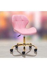 Mega Beauty Shop® Werkstoel Roze -goud