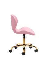 Mega Beauty Shop® Werkstoel Roze -goud