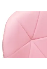 Mega Beauty Shop® Werkstoel Roze -goud