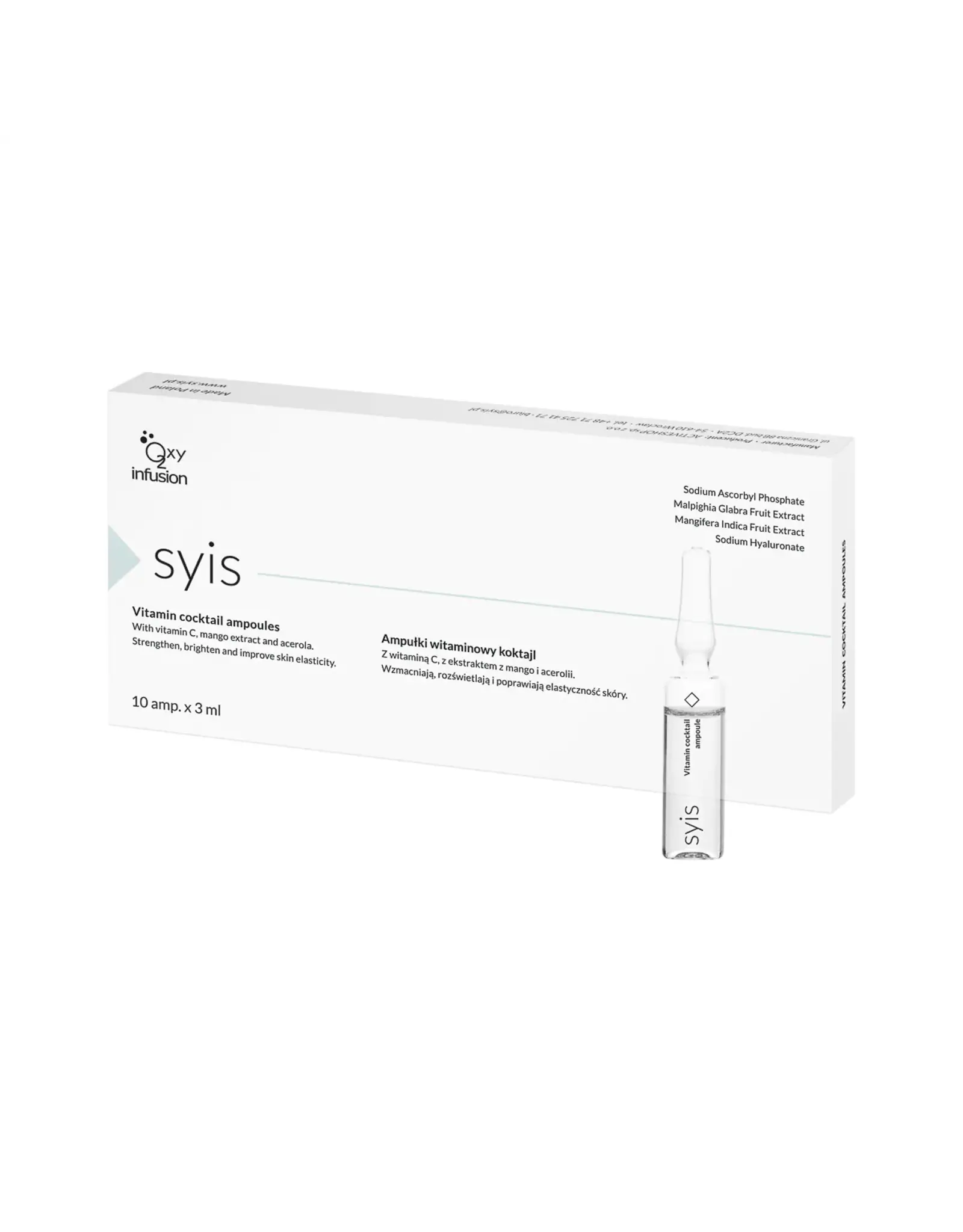 Physioderm Syis vitaminecocktail, ampullen 10 x 3ml