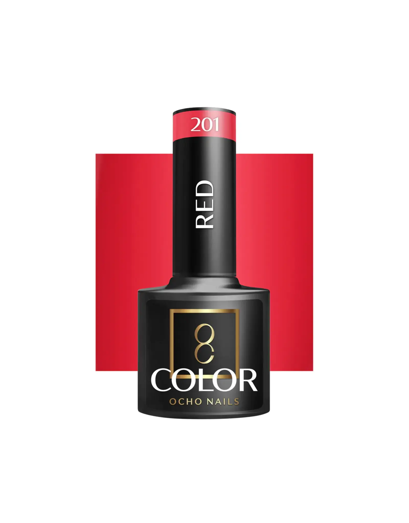 Mega Beauty Shop® Gel polish 5ml. Red 201 TPO -free