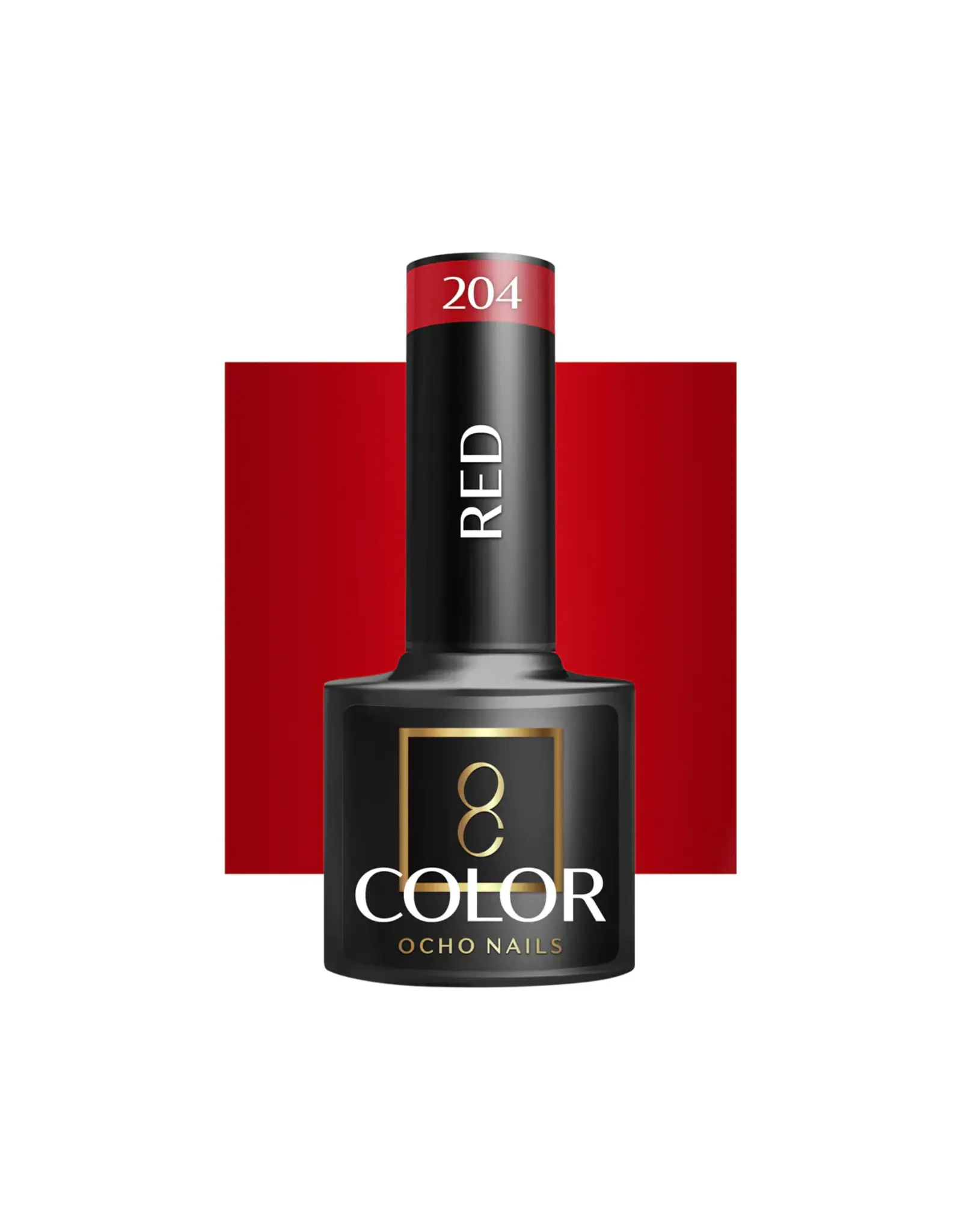 Mega Beauty Shop® Gel polish 5ml. Red 204 TPO -free