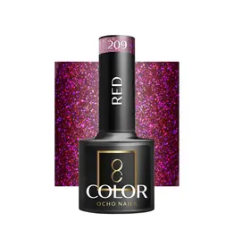 Mega Beauty Shop® Gel polish 5ml. Red 209 TPO -free