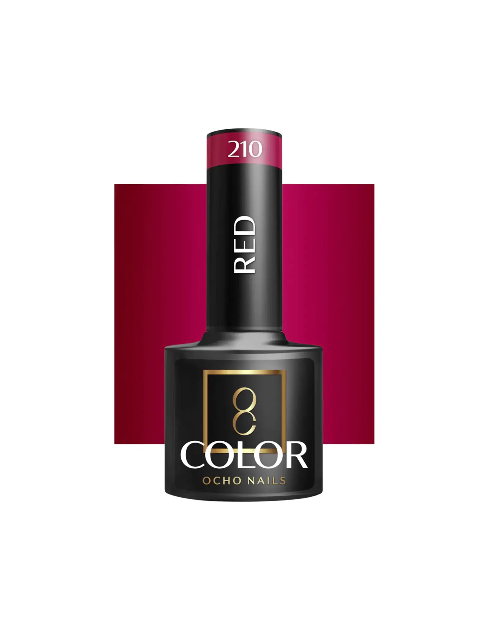 Mega Beauty Shop® Gel polish 5ml. Red 210 TPO -free