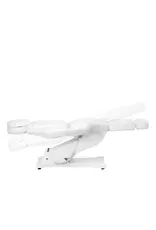 Mega Beauty Shop® Elektrische Behandelstoel  Luxury  (3 Motoren) Wit met Voetbediening - Copy