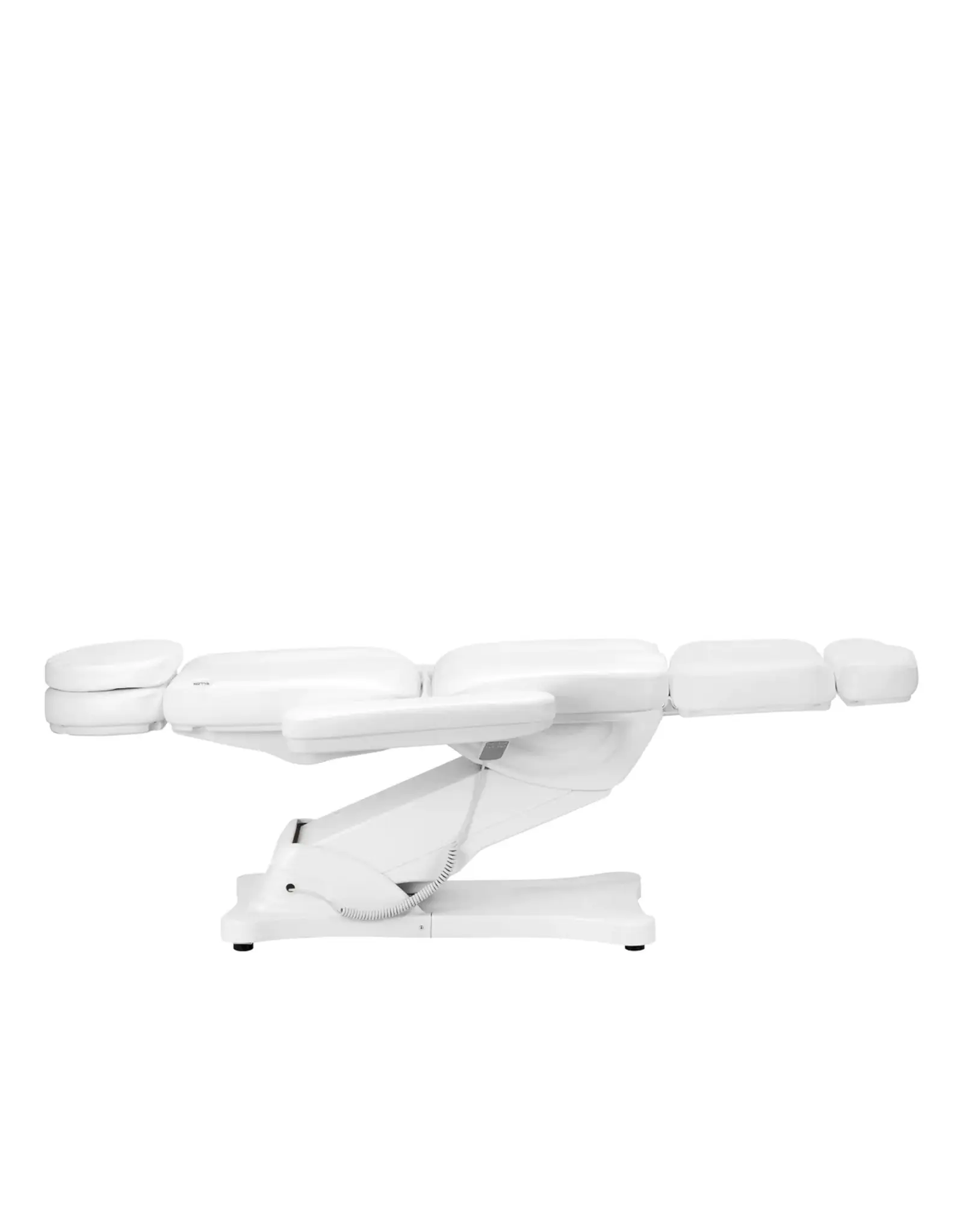 Mega Beauty Shop® Elektrische Behandelstoel  Luxury  (3 Motoren) Wit met Voetbediening - Copy