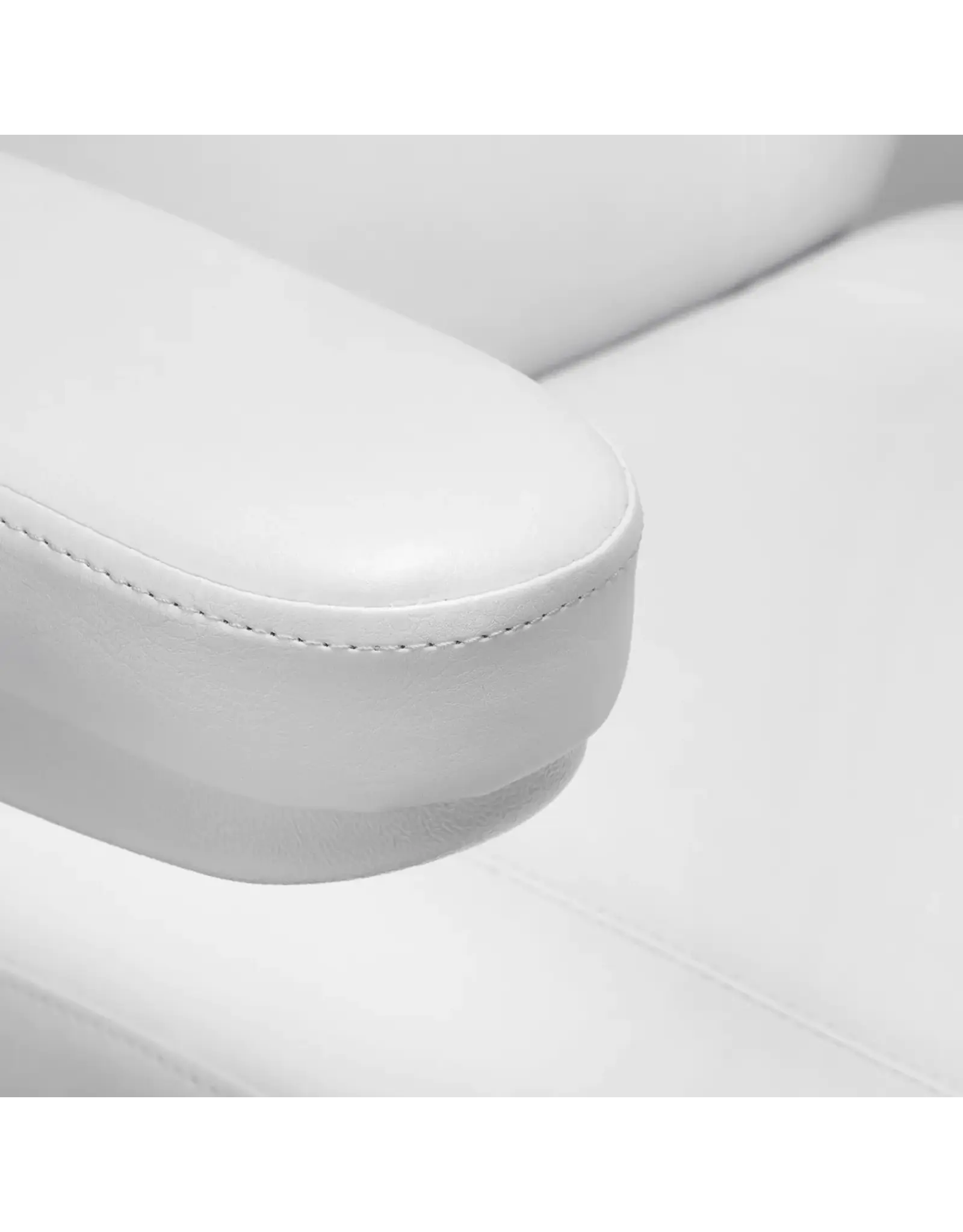 Mega Beauty Shop® Elektrische Behandelstoel  Luxury  (3 Motoren) Wit met Voetbediening - Copy