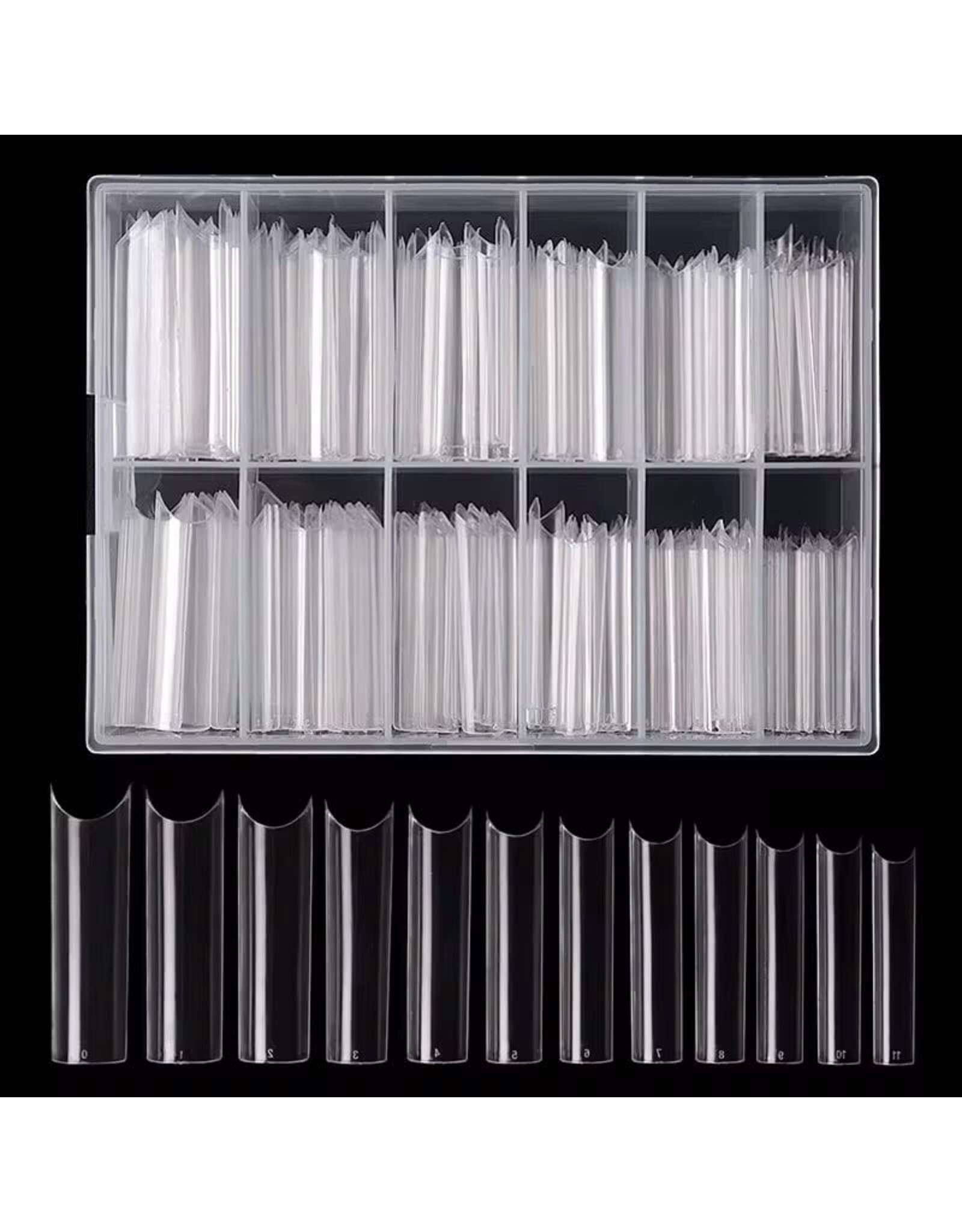 Mega Beauty Shop® Nail tips 240 stuks extra lange