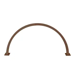 Mega Beauty Shop® Half Moon Light LED Moonlight  bruin (breed)