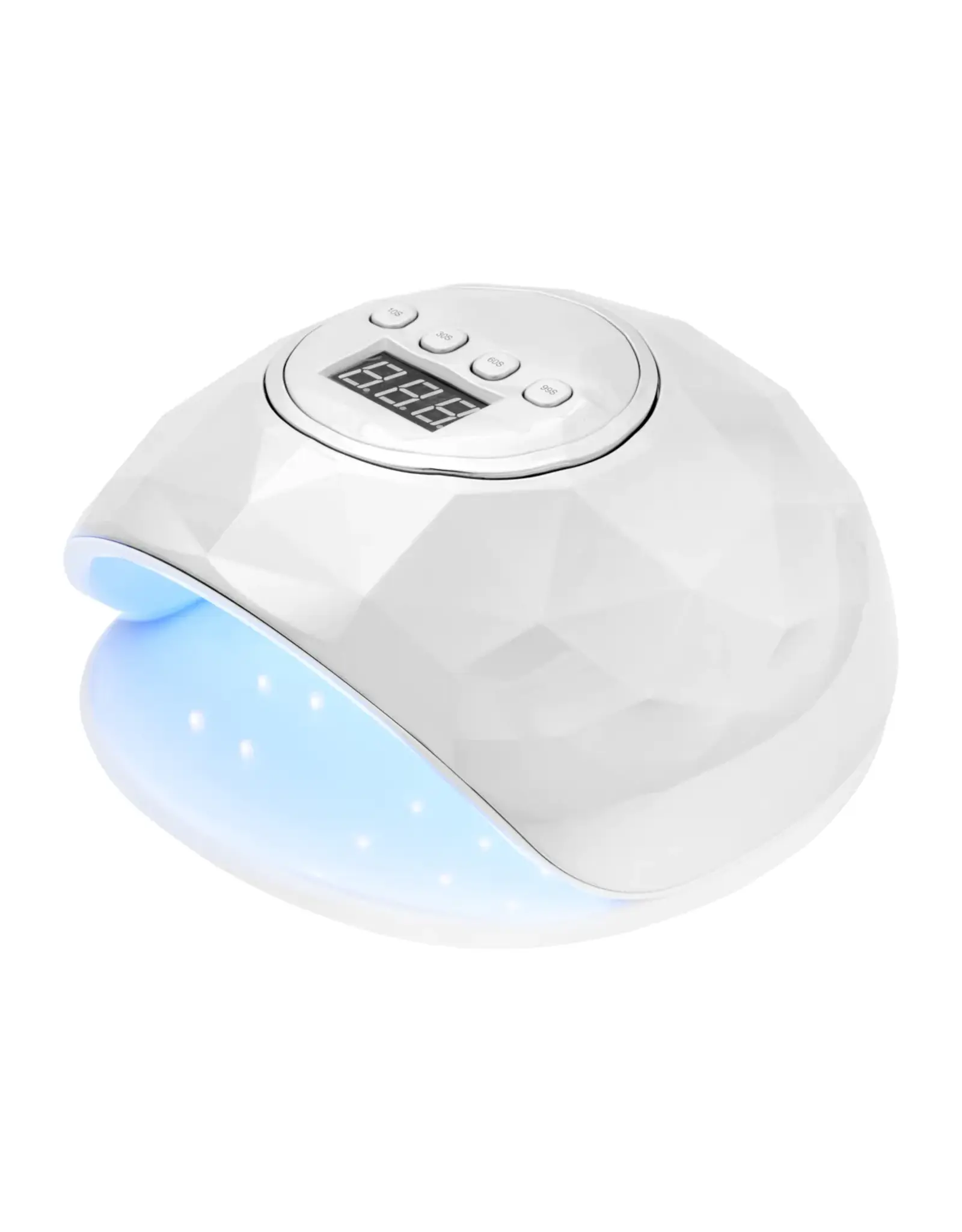 Mega Beauty Shop® UV LED lamp  Shiny zilver 86W