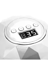 Mega Beauty Shop® UV LED lamp  Shiny zilver 86W