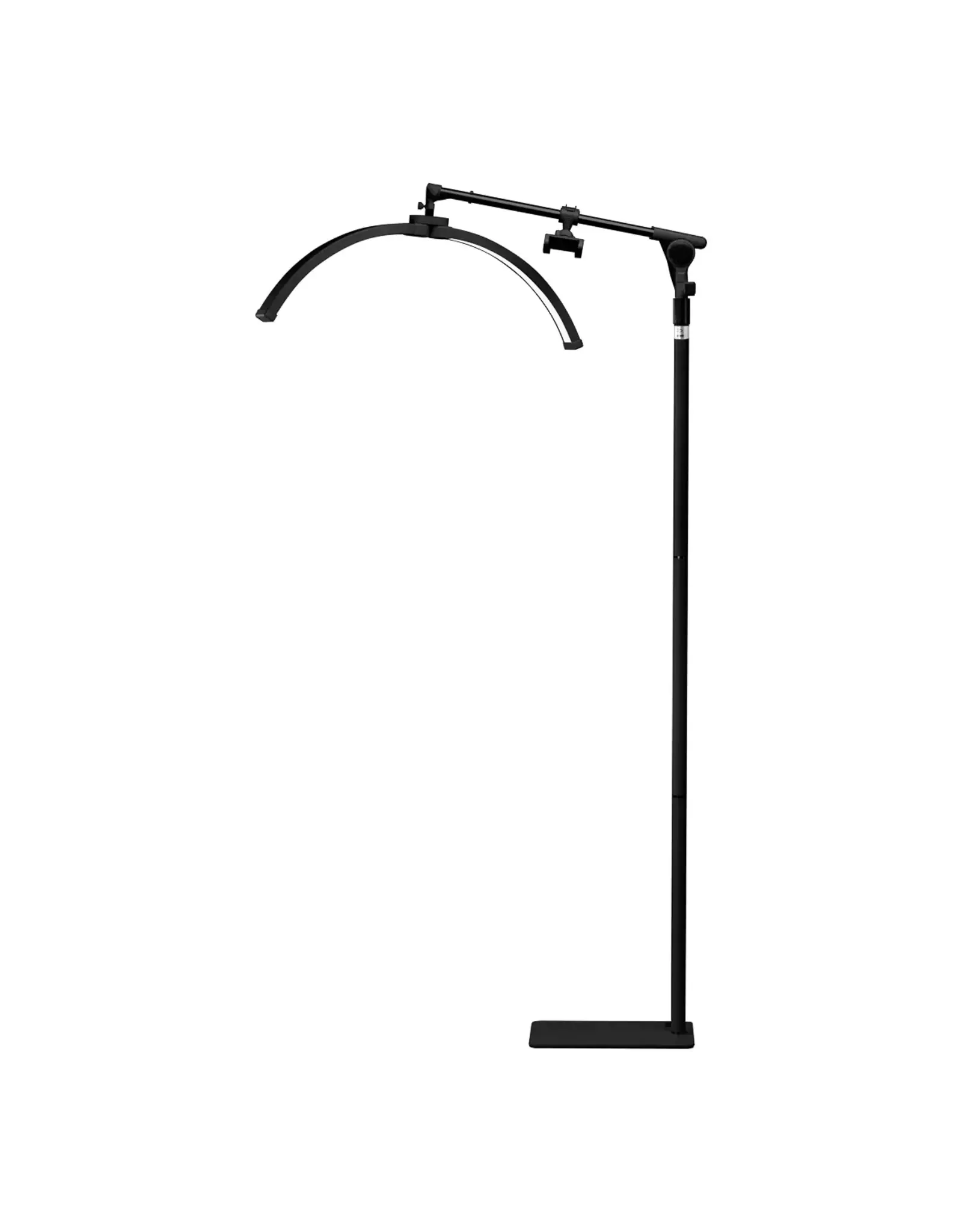 Mega Beauty Shop® Half Moon Light LED Moonlight Zwart met statief