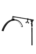 Mega Beauty Shop® Half Moon Light LED Moonlight Zwart met statief