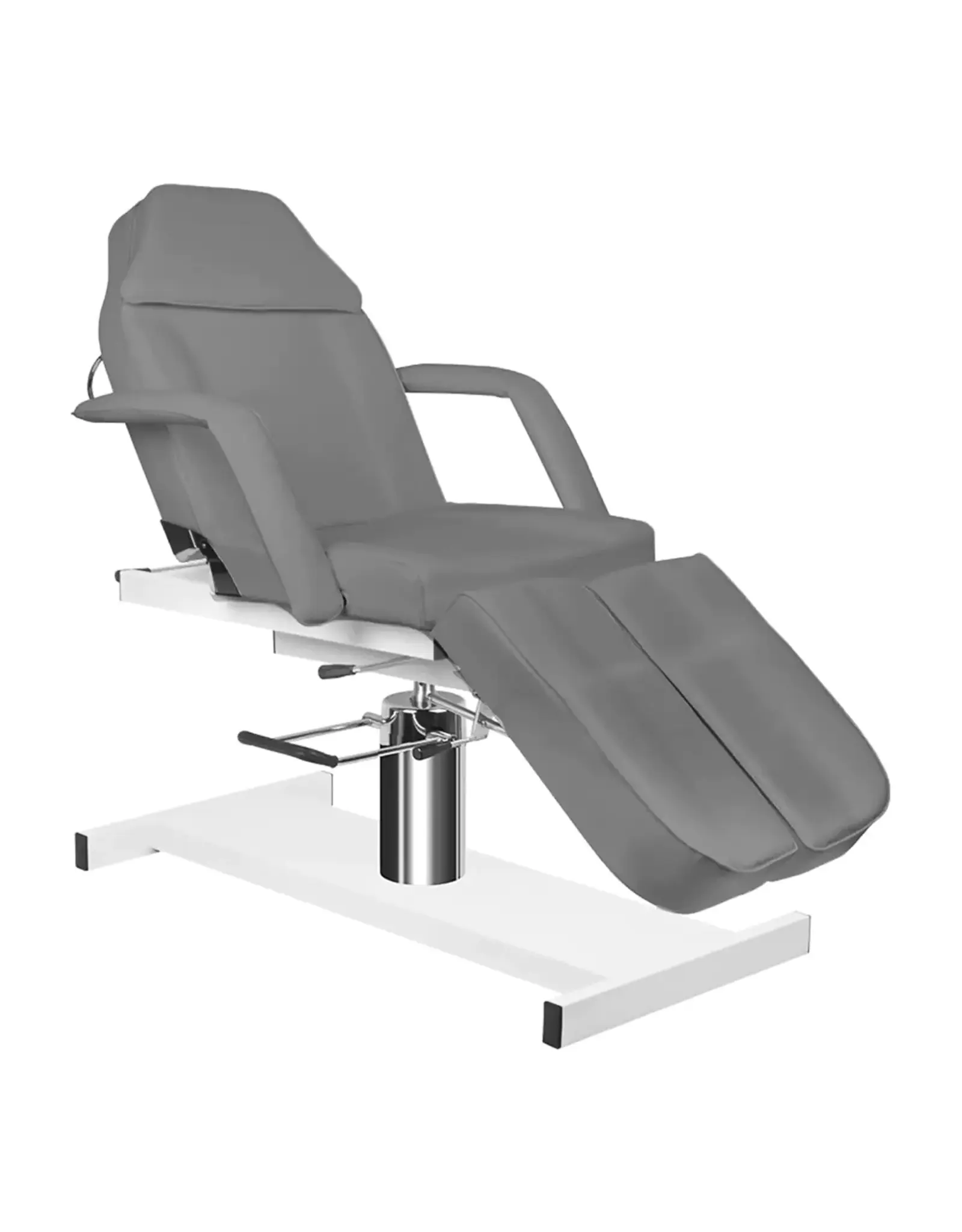 Mega Beauty Shop® Behandelstoel/Pedicurestoel grijs