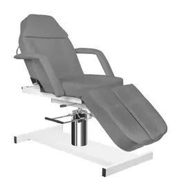 Mega Beauty Shop® Behandelstoel/Pedicurestoel grijs