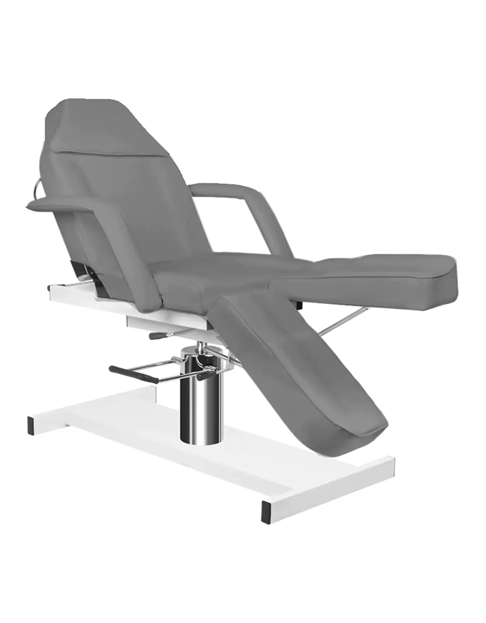 Mega Beauty Shop® Behandelstoel/Pedicurestoel grijs