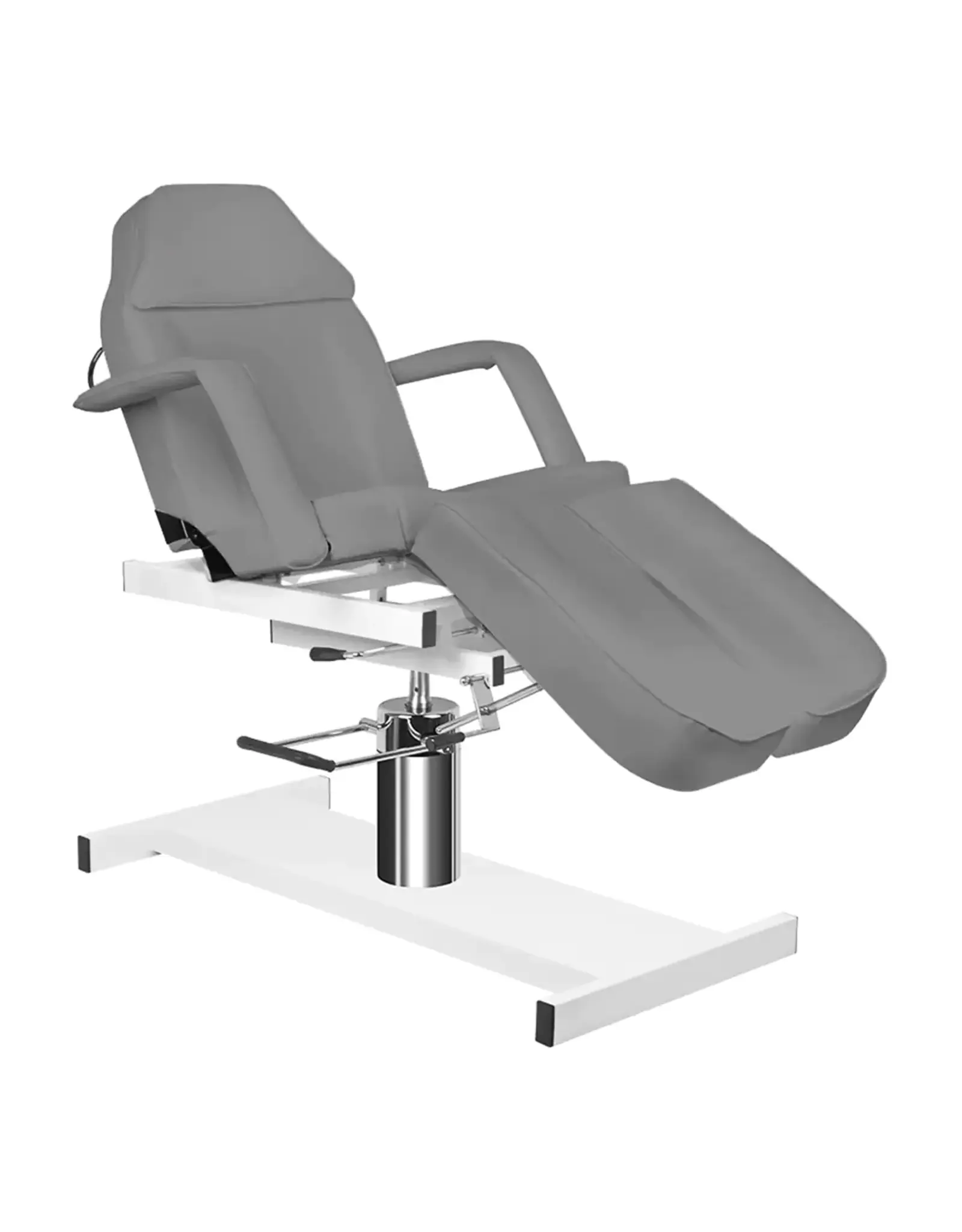 Mega Beauty Shop® Behandelstoel/Pedicurestoel grijs